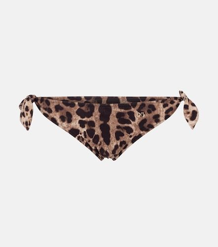 Braga de bikini estampada - Dolce&Gabbana - Modalova