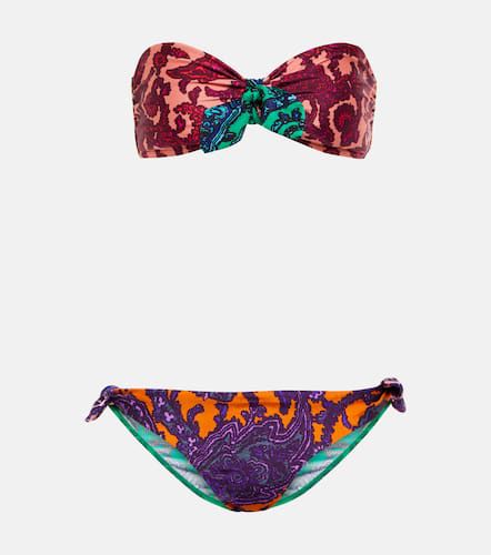 Tiggy paisley bandeau bikini - Zimmermann - Modalova