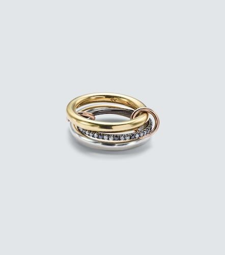 Anello Libra in 18kt e argento sterling con diamanti - Spinelli Kilcollin - Modalova