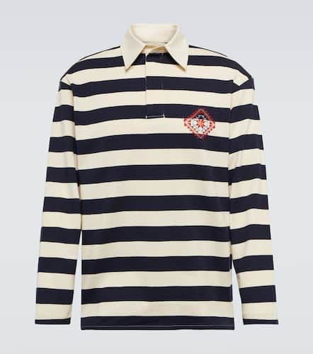 Kharaz striped cotton polo shirt - Adish - Modalova