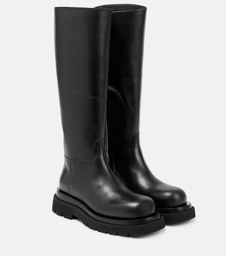 Lug leather knee-high boots - Bottega Veneta - Modalova