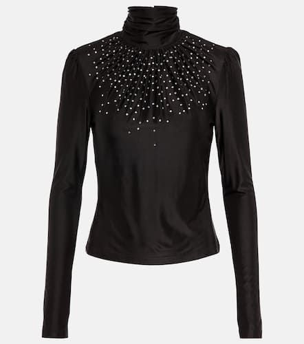 Rabanne Embellished turtleneck top - Rabanne - Modalova