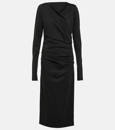 Vestido midi drapeado - Dorothee Schumacher - Modalova