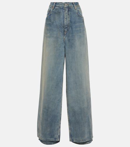 Double front effect denim pants - Balenciaga - Modalova