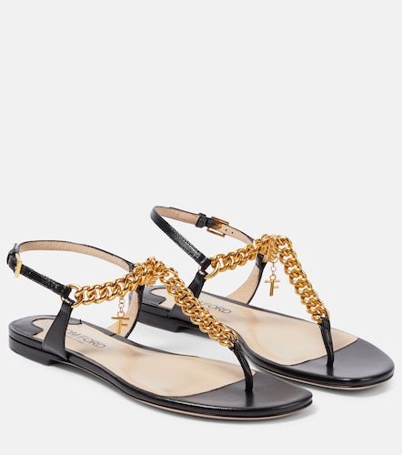 Sandali infradito Zenith in pelle - Tom Ford - Modalova