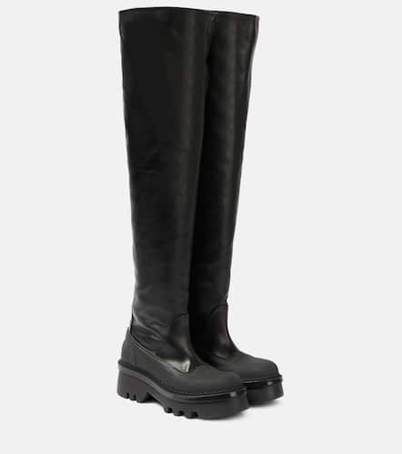 ChloÃ© Raina leather over-the-knee boots - Chloe - Modalova