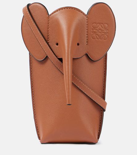 Elephant Pocket leather crossbody bag - Loewe - Modalova