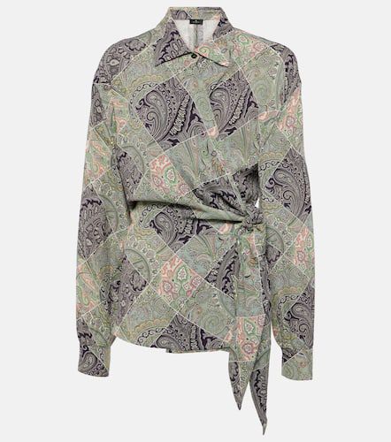 Etro Printed wrap top - Etro - Modalova