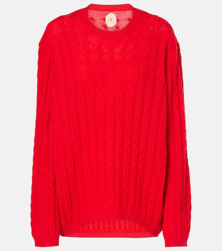 Cable-knit wool and cashmere sweater - Jardin des Orangers - Modalova