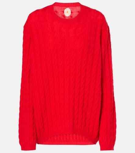 Cable-knit wool and cashmere sweater - Jardin des Orangers - Modalova