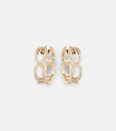 Link 18kt earrings with diamonds - Bucherer Fine Jewellery - Modalova