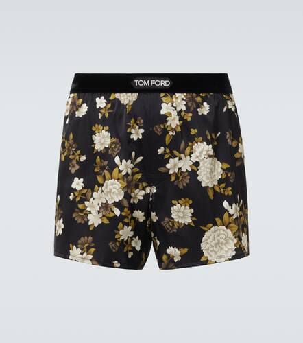 Tom Ford Floral silk-blend boxers - Tom Ford - Modalova