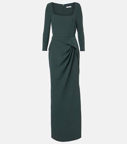 Safiyaa Mahir draped crÃªpe gown - Safiyaa - Modalova