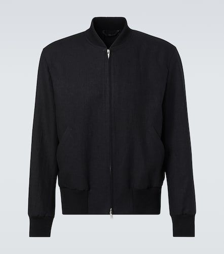 Lardini Giacca bomber in lino - Lardini - Modalova