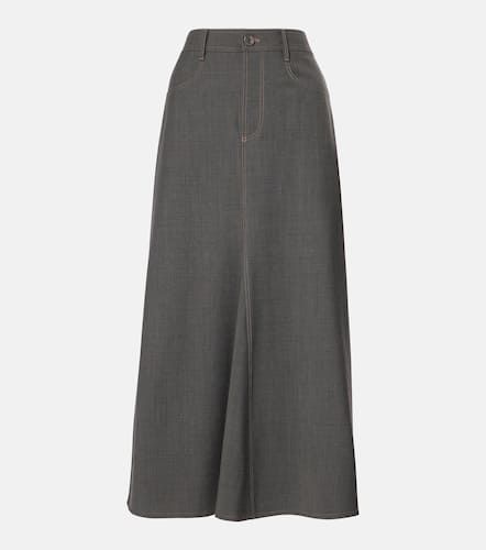 Wool-blend midi skirt - Brunello Cucinelli - Modalova