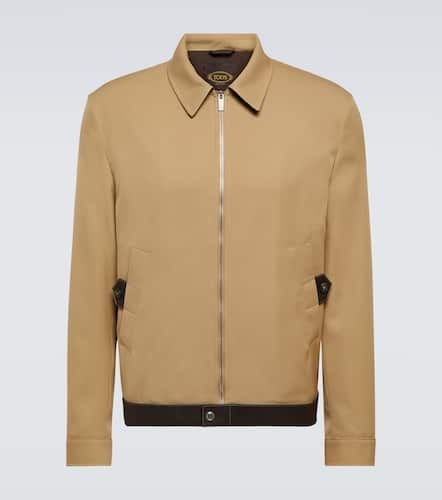 Tod's Virgin wool blouson jacket - Tod's - Modalova