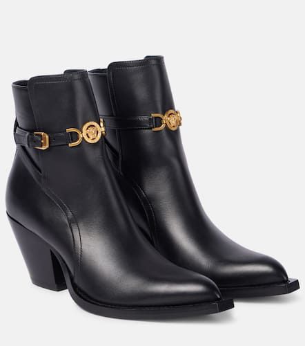 Medusa '95 leather ankle boots - Versace - Modalova