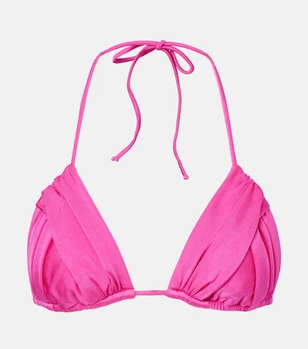 Top de bikini triangular Jasmin fruncido - Bananhot - Modalova