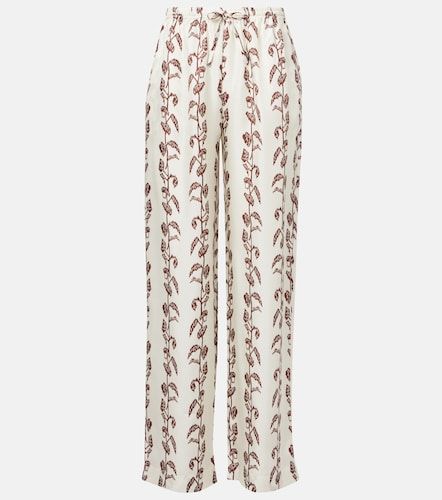Pantalones anchos Aurelia de seda - Asceno - Modalova