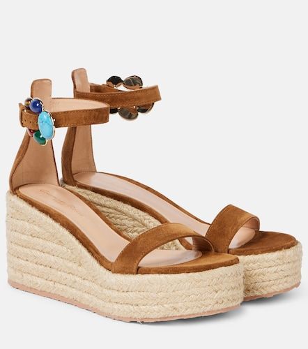 Sandali espadrillas in suede - Gianvito Rossi - Modalova