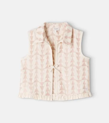 Chaleco Neeltje de algodón estampado - Donsje - Modalova