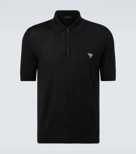 Prada Virgin wool polo shirt - Prada - Modalova