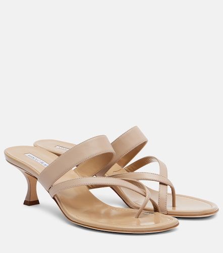 Susa 50 leather thong sandals - Manolo Blahnik - Modalova