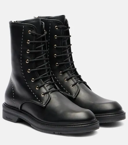 Max Mara Botas Urbancombat de piel - Max Mara - Modalova