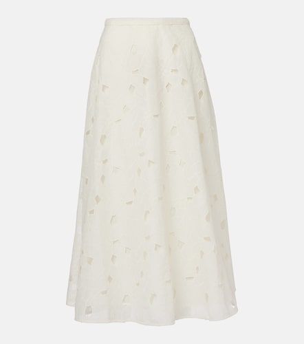 Gonna lunga Caro in organza di cotone - Ulla Johnson - Modalova