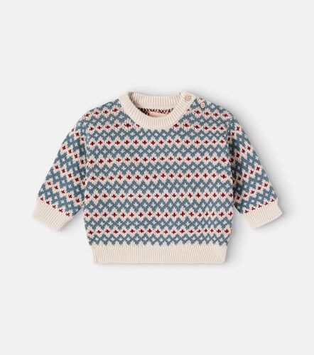 Bebé - jersey Harlow de jacquard de algodón - Wheat - Modalova