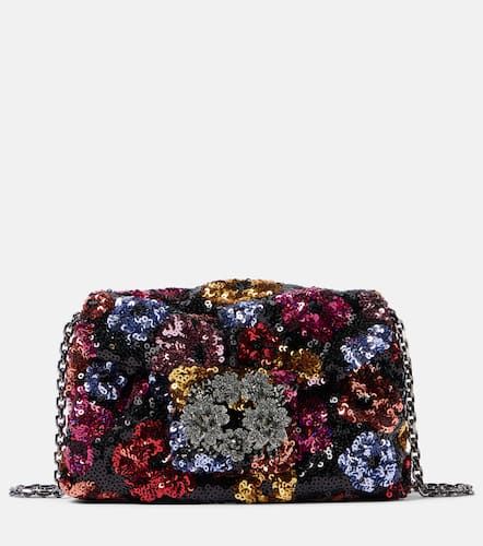 Efflorescence sequined clutch - Roger Vivier - Modalova