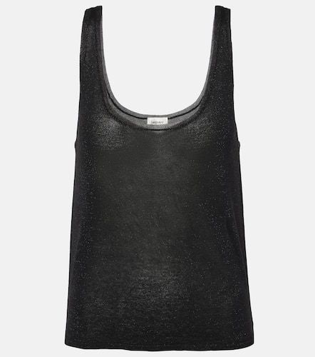 Saint Laurent LamÃ© top - Saint Laurent - Modalova