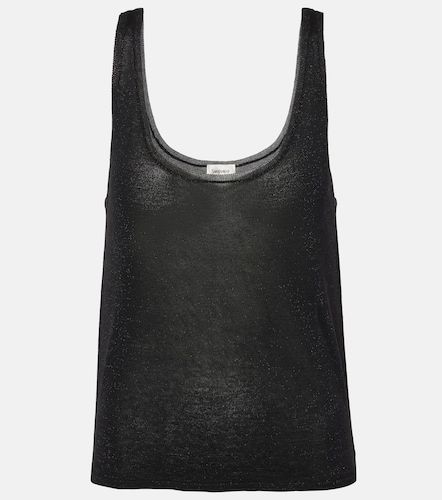 Saint Laurent Lame top - Saint Laurent - Modalova