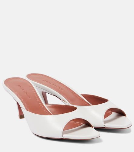 Amina Muaddi Mules Alexa 60 de piel - Amina Muaddi - Modalova