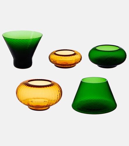 Set de 5 boles Issey de cristal de Murano - NasonMoretti - Modalova