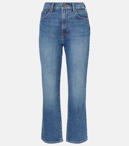 High-Rise Straight Jeans Logan Stovepipe - 7 For All Mankind - Modalova