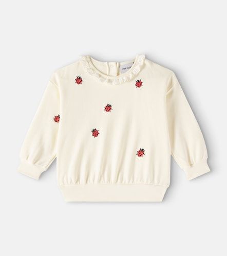 Bestickter Pullover Ladybugs aus Baumwolle - Mini Rodini - Modalova