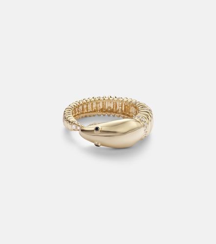 Yvonne Léon Anillo Écrevisse de oro de 9 ct con diamantes - Yvonne Leon - Modalova