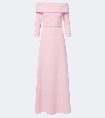 Lunelle off-shoulder crepe gown - Safiyaa - Modalova
