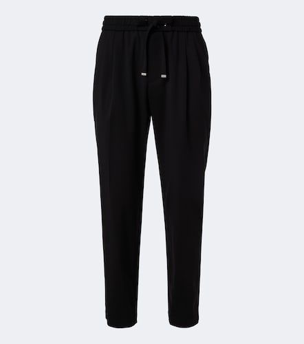 Wool-blend straight pants - Dolce&Gabbana - Modalova