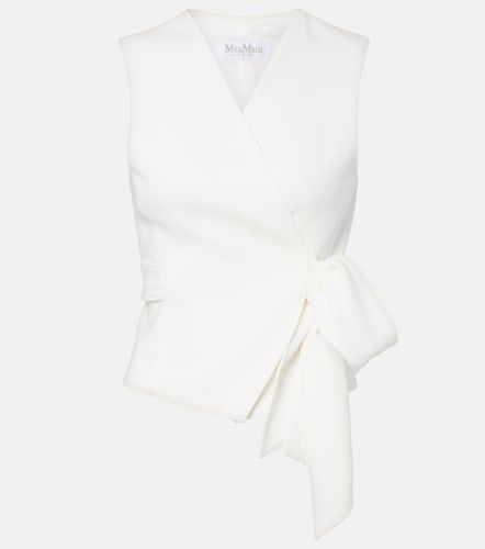 Max Mara Chaleco de cady drapeado - Max Mara - Modalova