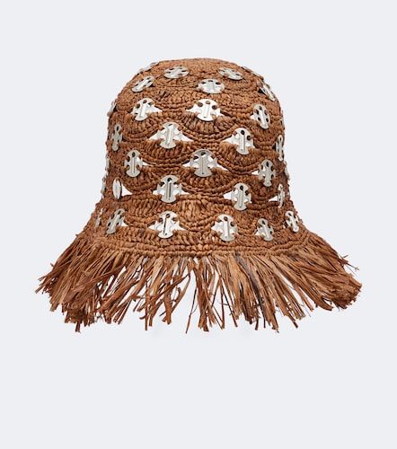 Cappello da pescatore in rafia - Rabanne - Modalova