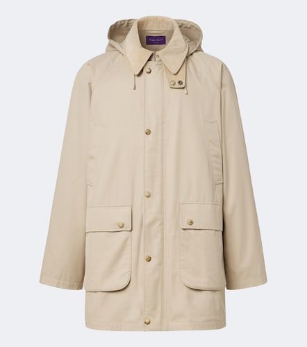 Abrigo de sarga de algodón - Ralph Lauren Purple Label - Modalova