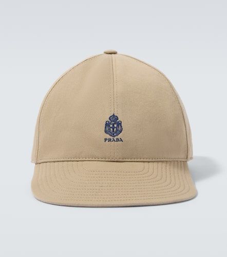 Prada Logo canvas baseball cap - Prada - Modalova