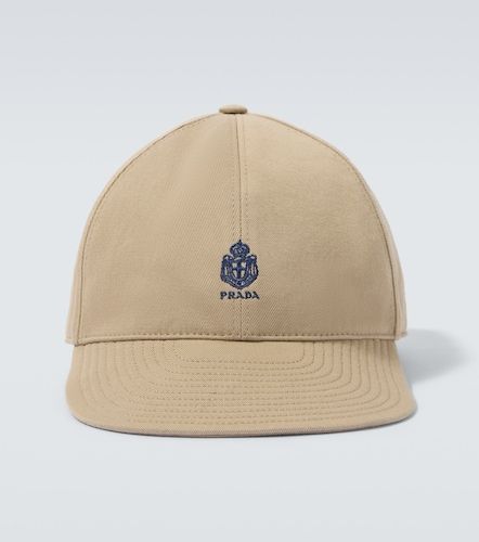 Prada Logo canvas baseball cap - Prada - Modalova