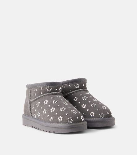 Botines de ante con tachuelas - Monnalisa - Modalova