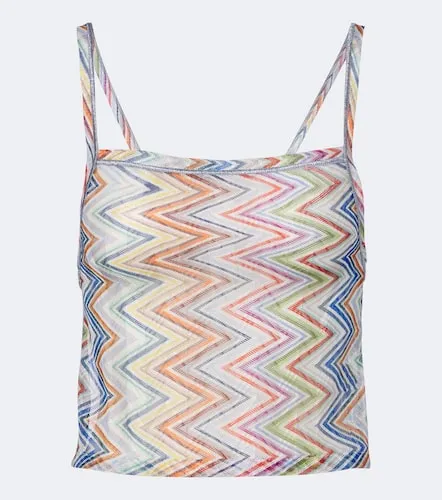 Missoni Zigzag open-back top - Missoni - Modalova