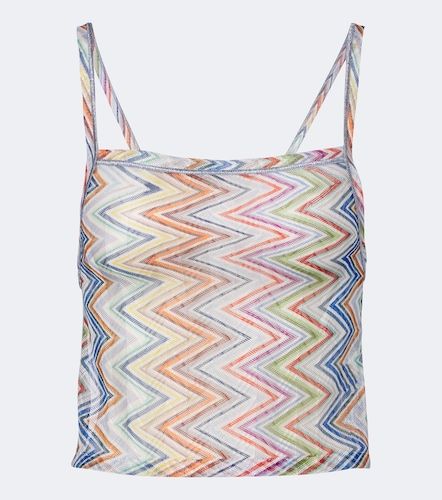 Missoni Zigzag open-back top - Missoni - Modalova