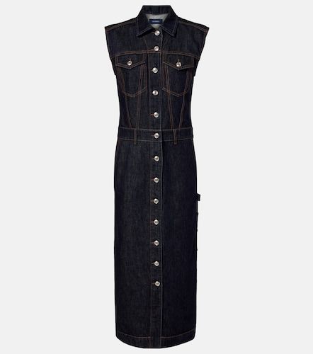 Vestido midi Farfalla de denim - Sportmax - Modalova