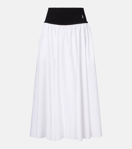 Falda midi con paneles - Polo Ralph Lauren - Modalova